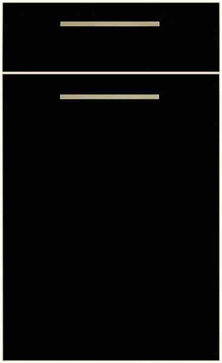 Nolte Flair front Black/Brass look Nolte Flair front Black/Brass look - 956