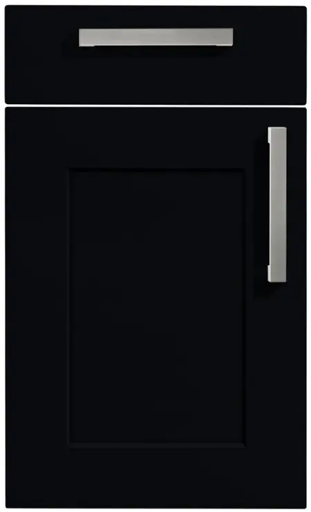 Nolte Frame lack front Black soft mat Nolte Frame lack front Black soft mat - A18