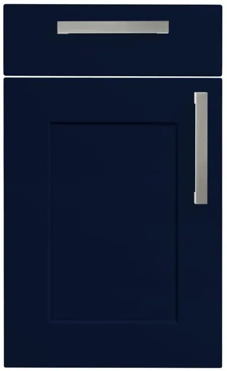 Nolte Frame lack front Deep blue soft mat Nolte Frame lack front Deep blue soft mat - A17
