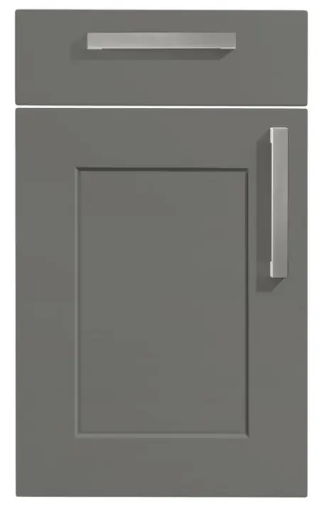 Nolte Frame lack front Quartz grey soft mat Nolte Frame lack front Quartz grey soft mat - A03