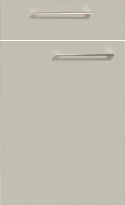 Nolte Lux front Platinum grey high gloss - 36P