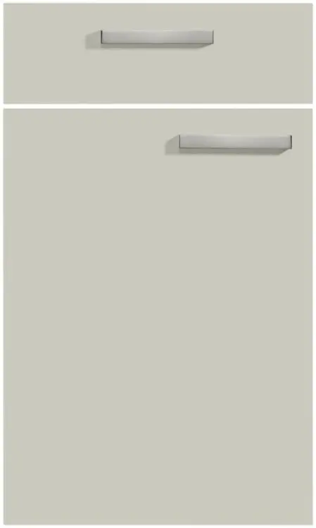 Nolte Manhattan Uni front Platinum grey - 48P