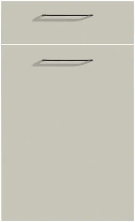 Nolte Plus front Platinum grey soft mat - 60P