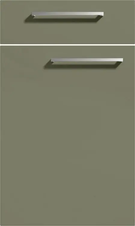 Nolte Soft Lack front Olive soft mat - 76V