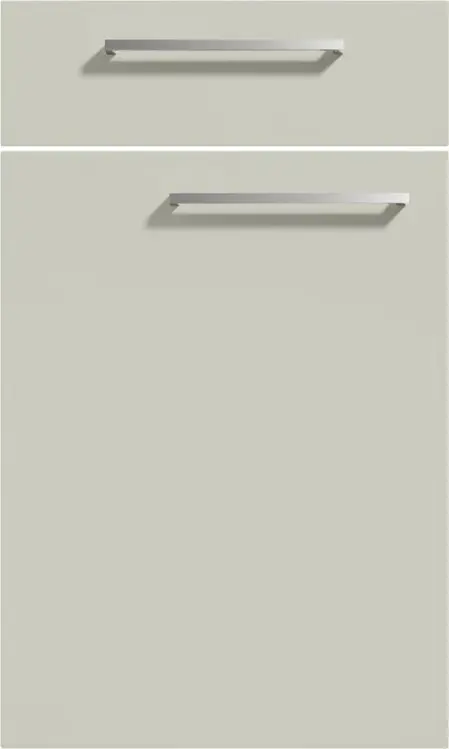 Nolte Soft Lack front Platinum grey soft mat Nolte Soft Lack front Platinum grey soft mat - 763
