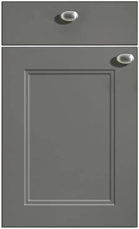 Nolte Windsor Lack front Quartz grey soft mat Nolte Windsor Lack front Quartz grey soft mat - 72Q